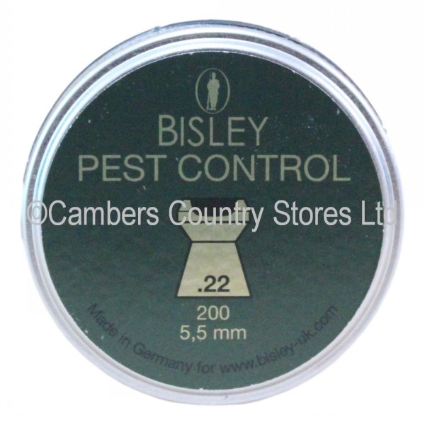 Bisley Air Rifle Pellets Pest Control .22 x 200 Cambers Country Store